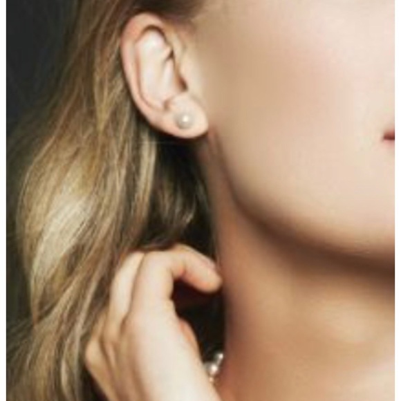 NWT | Belle de Mer Cultured Freshwater Button Pearl Earrings ❤️ - Picture 5 of 5